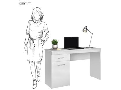 Imagem de Escrivaninha 1 Gaveta 1 Porta Demobile Vitória