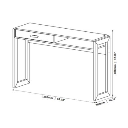 Imagem de Escrivaninha 1 Gaveta 6055 NEW JB Móveis