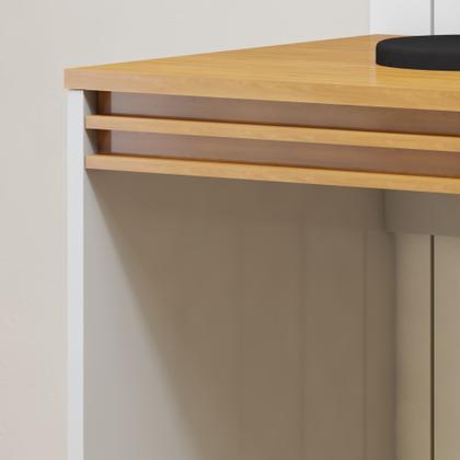 Imagem de Escrivaninha 120cm 1 Porta 1 Gaveta 100% MDF Madrid