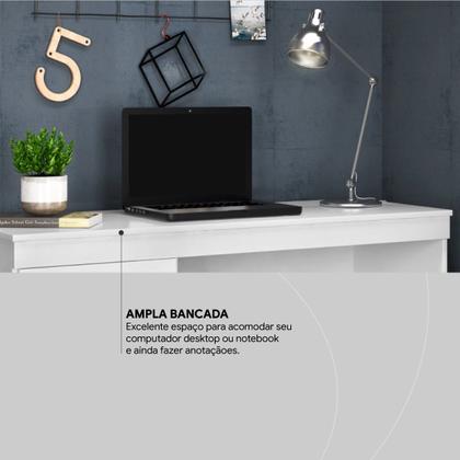 Imagem de Escrivaninha 120cm 1 Porta 1 Gaveta Vitória