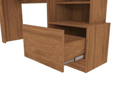 Imagem de Escrivaninha 150cm MDF com Gaveta Mesa Home Office Quarto Computador Estudo Organizador Moderna