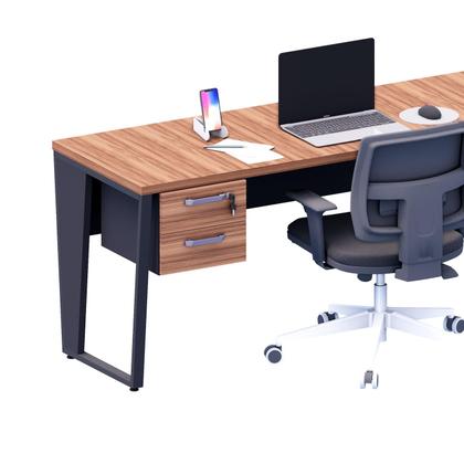 Imagem de Escrivaninha 1,80m x 0,60m e Gaveteiro Suspenso 2 Gavetas F5