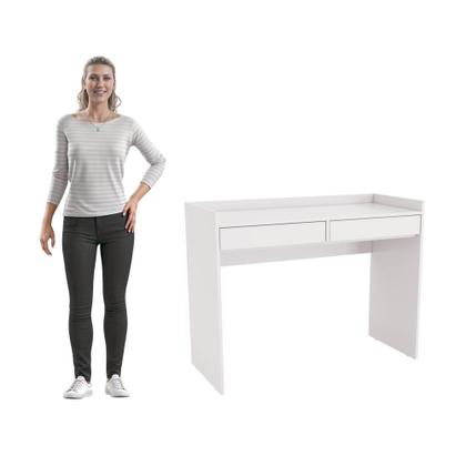 Imagem de Escrivaninha 2 Gavetas Kappesberg Adapt Branco
