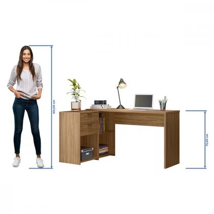 Imagem de Escrivaninha 2 Gavetas NT2060 Notável