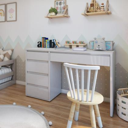 Imagem de Escrivaninha 5 Gavetas 100% MDF Berlim Yescasa