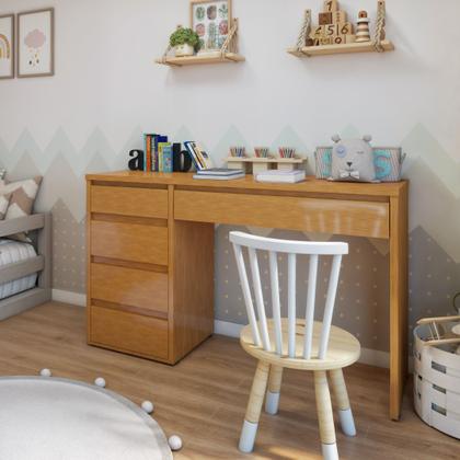 Imagem de Escrivaninha 5 Gavetas 100% MDF Berlim Yescasa