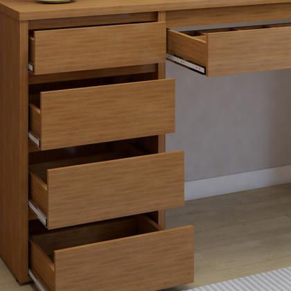 Imagem de Escrivaninha 5 Gavetas 100% MDF Berlim Yescasa