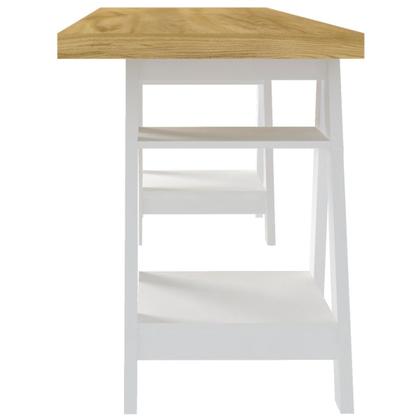 Imagem de Escrivaninha Art II Mesa estilo Cavalete com Prateleiras