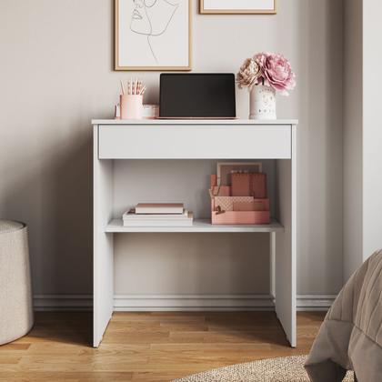 Imagem de Escrivaninha Bonatto P/ Computador com 1 Gaveta Home Office Quarto Resistente