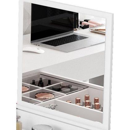 Imagem de Escrivaninha canto mobler penteadeira  star branco fosco