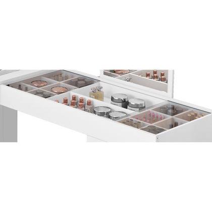 Imagem de Escrivaninha canto mobler penteadeira star branco fosco