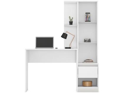 Imagem de Escrivaninha com Armário 1 Gaveta 3 Prateleiras Demóbile Offic