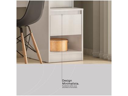 Imagem de Escrivaninha com Armário 1 Gaveta 3 Prateleiras Demóbile Offic