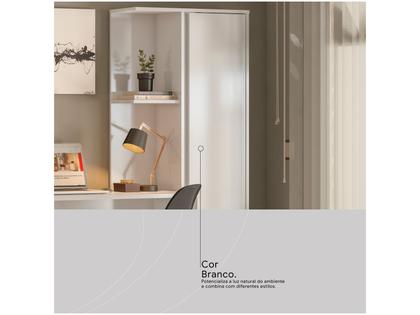 Imagem de Escrivaninha com Armário 1 Gaveta 3 Prateleiras Demóbile Offic