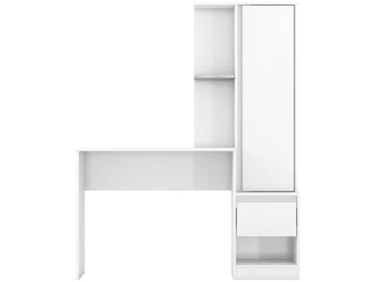 Imagem de Escrivaninha com Armário 1 Gaveta 3 Prateleiras Demóbile Offic