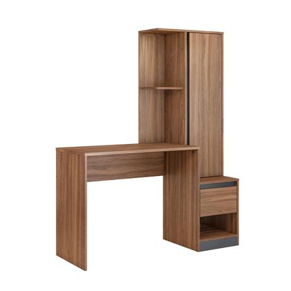 Imagem de Escrivaninha com Armario 1 Porta 1 Gaveta 1 Nicho Office Bélgica