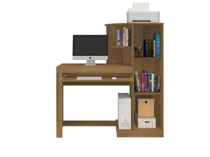 Imagem de Escrivaninha com Armário 1 Porta com Chave Aroeira JCM Movelaria