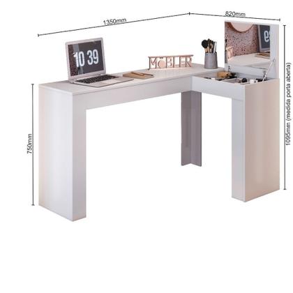 Imagem de Escrivaninha com Camarim Stela Belaflex