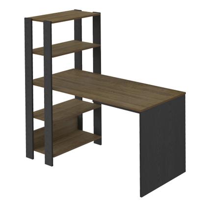 Imagem de Escrivaninha com Estante 4 Prateleiras Match