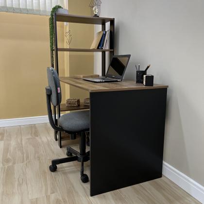 Imagem de Escrivaninha com Estante 4 Prateleiras Match