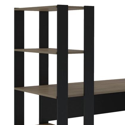 Imagem de Escrivaninha com Estante 4 Prateleiras Match