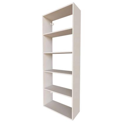 Imagem de Escrivaninha com Estante e Prateleira KitCubos Branca