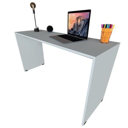 Imagem de Escrivaninha com Estante e Prateleira KitCubos Cinza Cristal