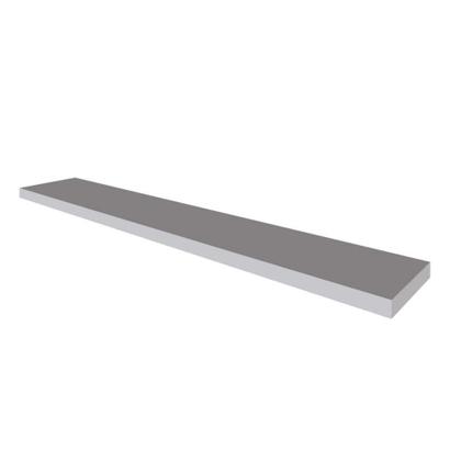 Escrivaninha com Estante e Prateleira KitCubos Cinza Cristal - Bramov Imagem de Escrivaninha com Estante e Prateleira KitCubos Cinza Cristal
