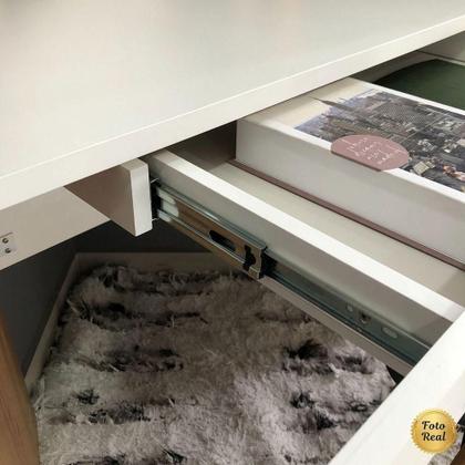 Imagem de Escrivaninha Com Gaveta De Canto Triangular Wendy Olmo/branco