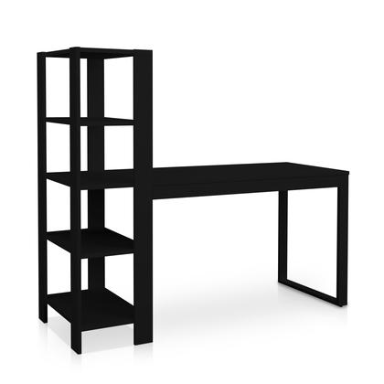 Imagem de Escrivaninha De Madeira Industrial Para Estudos E Notebook - Pronta Entrega