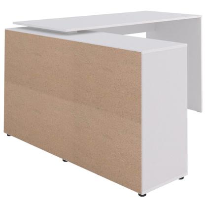 Imagem de Escrivaninha em L Mesa Office 8 Nichos Nero II