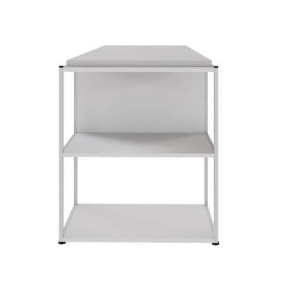 Imagem de Escrivaninha Escritório com Estante Baixa 3 Prateleiras F5