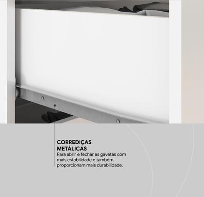 Imagem de Escrivaninha Estudo Home Office Para Escritório Mesa Trabalho Com Porta e Gaveta