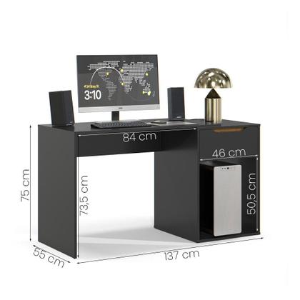 Imagem de Escrivaninha Flow Quarto Escritorio 1 Gaveta