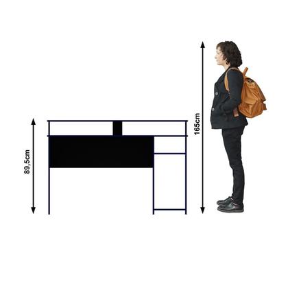Imagem de Escrivaninha Gamer para 2 Monitores com Prateleira para CPU