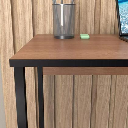 Imagem de Escrivaninha Industrial 90x50 Escritorio Mesa Computador para Quarto Gamer