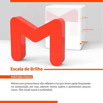 Escrivaninha Lindóia 2 GV Branca - Politorno Imagem de Escrivaninha Lindóia 2 GV Branca