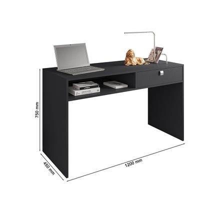 Imagem de Escrivaninha Luna com 1 Gaveta - Móveis Leão