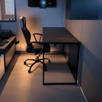 Imagem de Escrivaninha Maclavi Móveis Mesa para escritorio industrial mdf de 90cm x 50cm Quarto