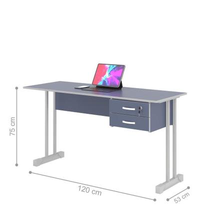 Imagem de Escrivaninha Master 1.2 Euro Azul