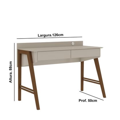 Imagem de Escrivaninha Mesa Computador Escritório Quarto Nexus