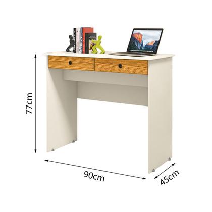 Imagem de Escrivaninha Mesa Computador Quarto Escritorio EJ 2 Gavetas