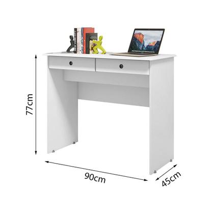 Imagem de Escrivaninha Mesa Computador Quarto Escritorio EJ 2 Gavetas