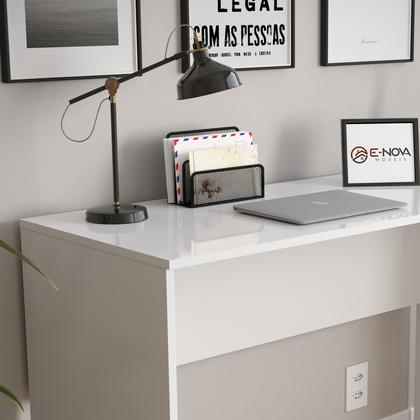 Imagem de Escrivaninha Mesa de Computador Flip Para Escritório Estudos Quarto