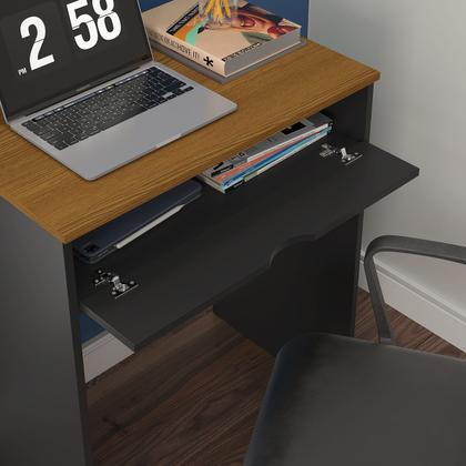 Imagem de Escrivaninha Mesa De Computador Home Office Ideal para Notebook