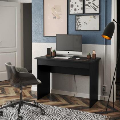 Imagem de Escrivaninha Mesa de Computador Isis Versátil Preta Black