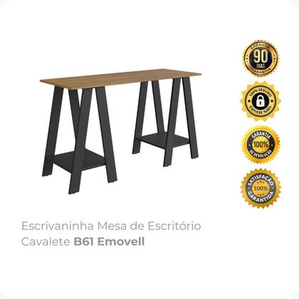 Imagem de Escrivaninha Mesa de Escritório Cavalete B61 Emovell