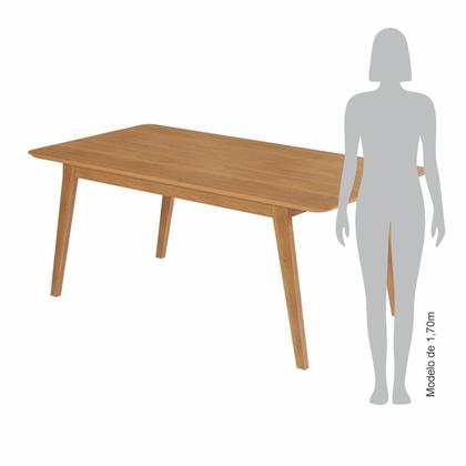 Imagem de Escrivaninha Mesa de Escritório Elegance 80cm Madeira Maciça Cinamomo Laranja