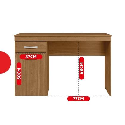 Imagem de Escrivaninha Mesa Escritório 1 Porta Vitória