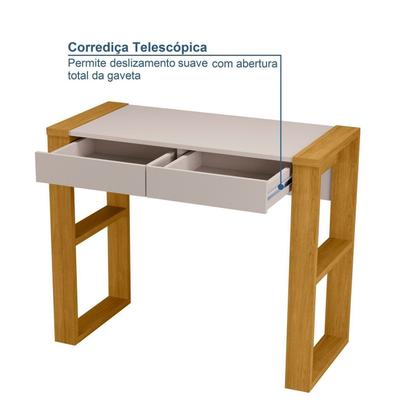 Imagem de Escrivaninha Mesa Escritório 100% MDF 91cm Brisa